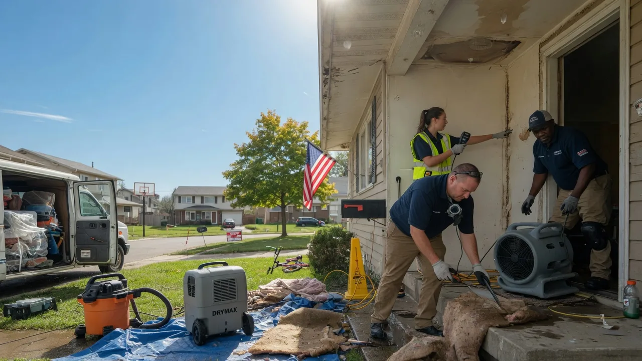 Water Damage Restoration in Mcclellandtown, PA near me